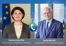 Natalia Gavrilița către Josep Borrell: Integrarea europeană, printre prioritățile noului guvern